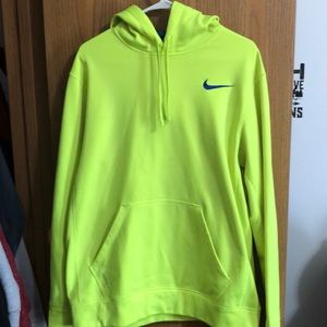 Yellow Nike hoodie
